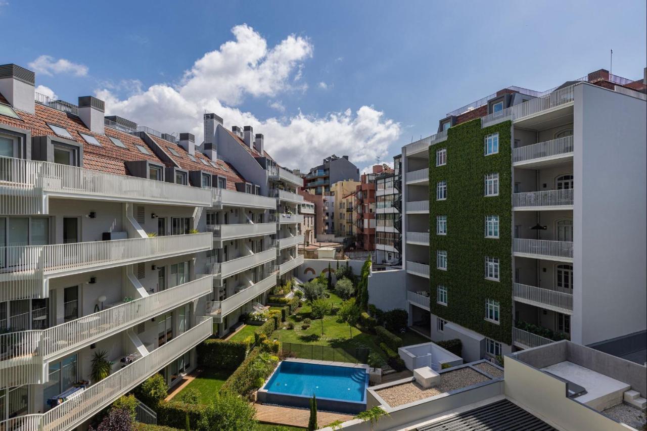 Upscale Apartment In City Center By Lovelystay Lisboa Exteriér fotografie